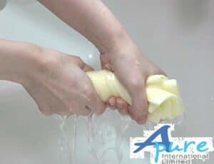 Aion 10倍超強吸水乾髮毛巾695-C 乳白(日本直送&日本製造)
