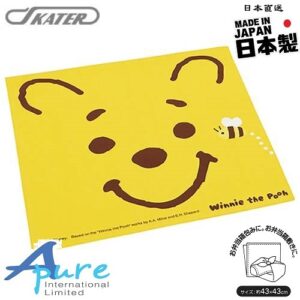 日本Skater-迪士尼小熊維尼臉午餐布/手帕/餐巾/桌巾 43x43cm(日本直送&日本製造)