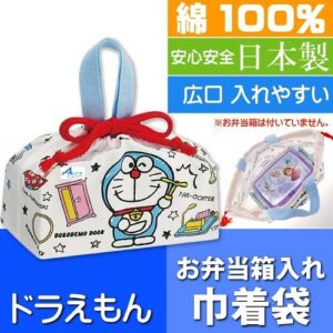 日本Skater-多啦A夢午餐抽繩袋/便當袋(日本直送&日本製造)