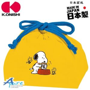 日本大西賢製-史努比午餐抽繩袋/便當袋(日本直送&日本製造)