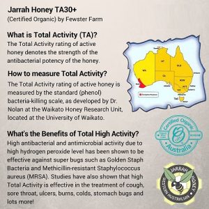 Jarrah Honey TA 10+有機紅柳桉蜂蜜12克30條獨立包裝(澳大利亞直送&澳大利亞製造)
