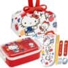 Skater-Sanrio Hello Kitty雙扣午餐盒450ml(日本直送&日本製造) - Image 7