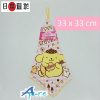 Sanrio-布丁狗掛繩抹手巾/擦手巾33cm x 33cm(日本直送)