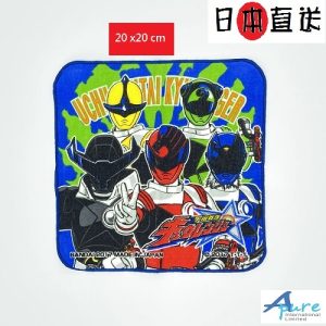 Bandai-宇宙戰隊毛巾/手帕/手巾仔 20x20cm(日本直送)