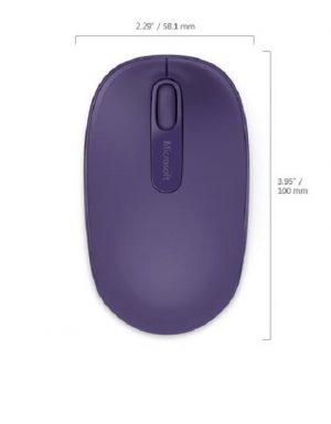 Microsoft行動無線滑鼠1850 U7Z-00045 (紫色) -香港原廠行貨保養