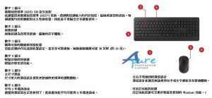 Microsoft Wireless Desktop 900《無線滑鼠鍵盤組 》香港原廠行貨保養 PT3-00025