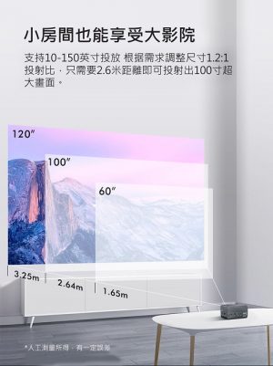 Texas Sonic 迷你便攜式投影機 HDP400+(香港原廠行貨保養)