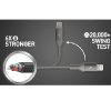 Momax-Elite-Link Apple MFi 認證 Lightning 三重編織線 120cm 黑色 DL11D-香港行貨 - Image 4