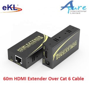 eKL-HE50( Cat 6 HDMI延長器60m支持1080p )