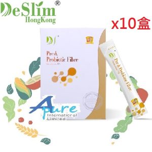 DeSilm-三元合一益生菌、益生元、膳食纖維(樂齡版)馬來西亞製造x10盒