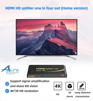 eKL-HD104 ( 1入4出 4K HDMI 2.0 Ver分配器 )