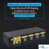 eKL-41U ( 4位PS/2-USB VGA/音訊 KVM多電腦切換器USB分享器 ) - Image 9