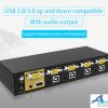 eKL-41U ( 4位PS/2-USB VGA/音訊 KVM多電腦切換器USB分享器 ) - Image 6