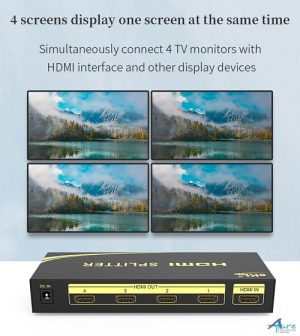 eKL-HS104 ( 1入4 出 4K HDMI 2.0 Ver分配器 )