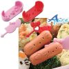 Skater-Sanrio Hello Kitty臉型熱狗壓模(日本直送) - Image 2