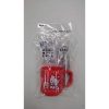 Skater-Sanrio Hello Kitty兒童3-5歲牙刷架漱口杯連牙刷180ml-日本直送 - Image 8