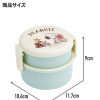 Skater-史努比AG+抗菌圓形雙層飯盒/兒童便當盒/兒童午餐盒/飯盒500ml(日本直送&日本製造) - Image 9