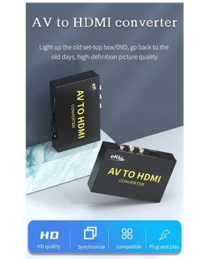 EKL-AVH AV轉hdmi轉換器S端子轉HDMI 電腦電視轉換器