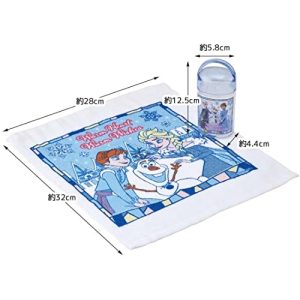 Skater-迪士尼魔雪奇緣兒童AG+抗菌毛巾套連盒套裝(日本直送&日本製造)