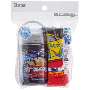Skater-迪士尼反斗車王兒童AG+抗菌毛巾套連盒套裝(日本直送&日本製造)