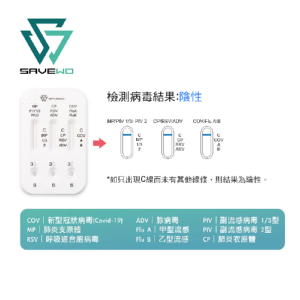 SAVEWO九合一抗原快速檢測試劑1盒20支裝