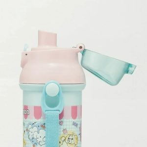 Skater-寵物小精靈比卡超AG+抗菌水壺/便攜式背帶水樽480ml(日本直送&日本製造)