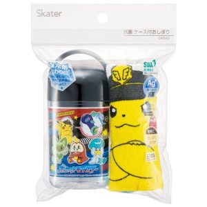 寵物小精靈比卡超兒童AG+抗菌毛巾套連盒套裝(日本直送&日本製造)